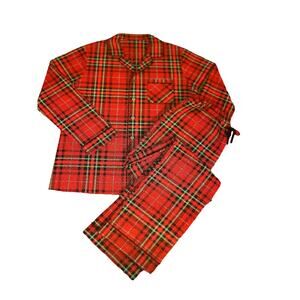 Wondershop Plaid Flannel Pajama Pj's Set Womens‎ Plus  XXL. NWT